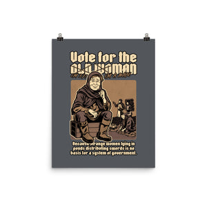 Vote For Old Woman