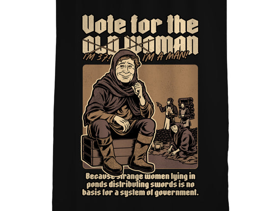 Vote For Old Woman