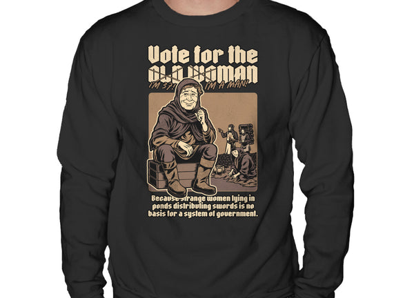 Vote For Old Woman
