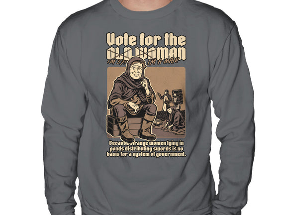 Vote For Old Woman
