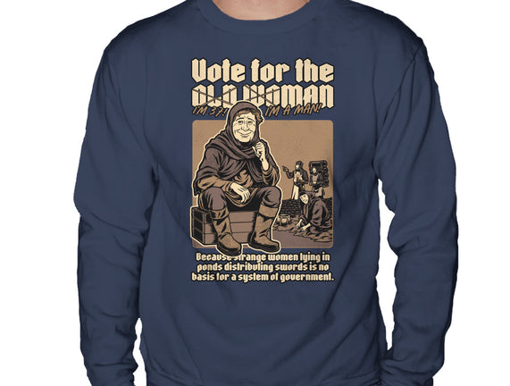 Vote For Old Woman