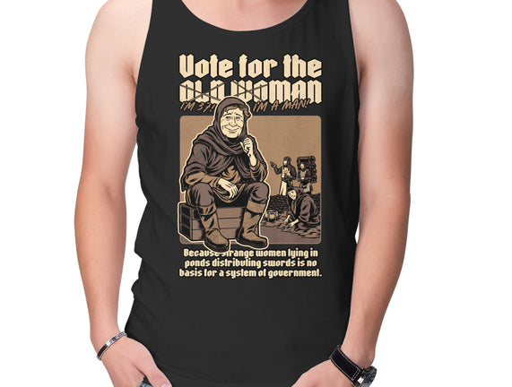Vote For Old Woman