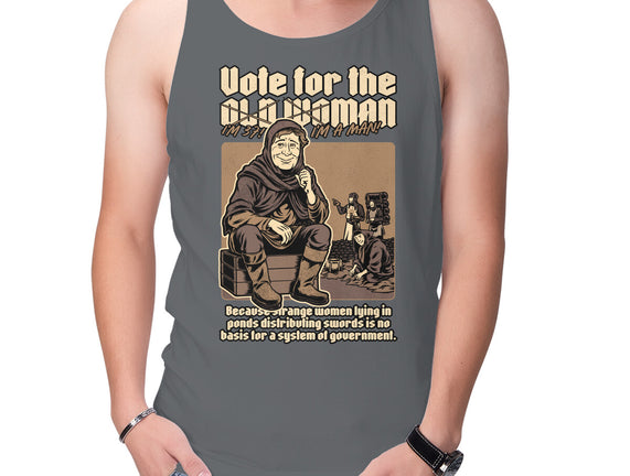 Vote For Old Woman