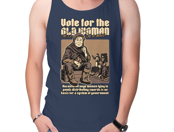 Vote For Old Woman
