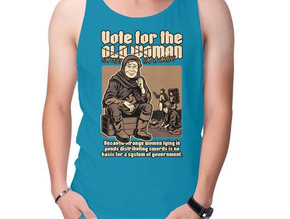 Vote For Old Woman