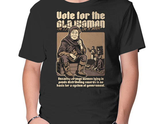 Vote For Old Woman