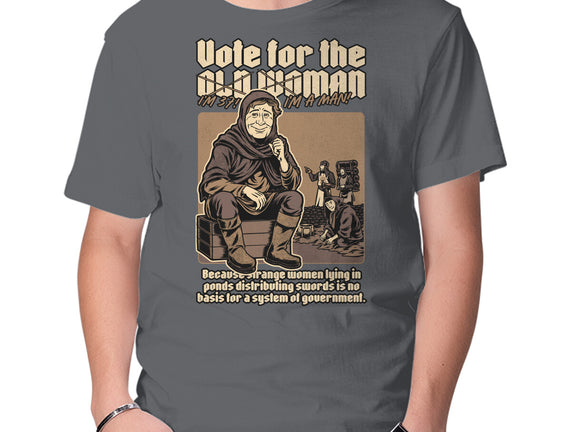 Vote For Old Woman