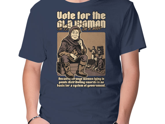 Vote For Old Woman