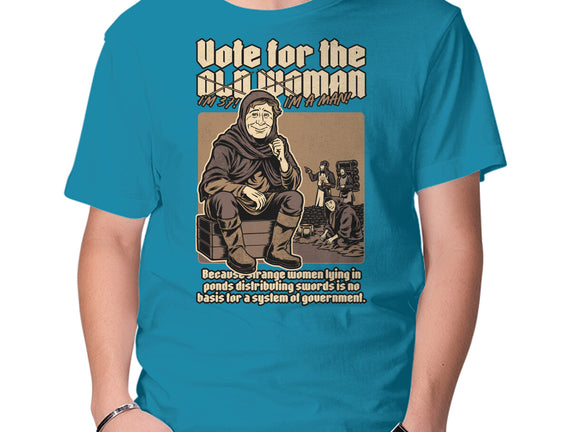 Vote For Old Woman