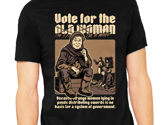 Vote For Old Woman