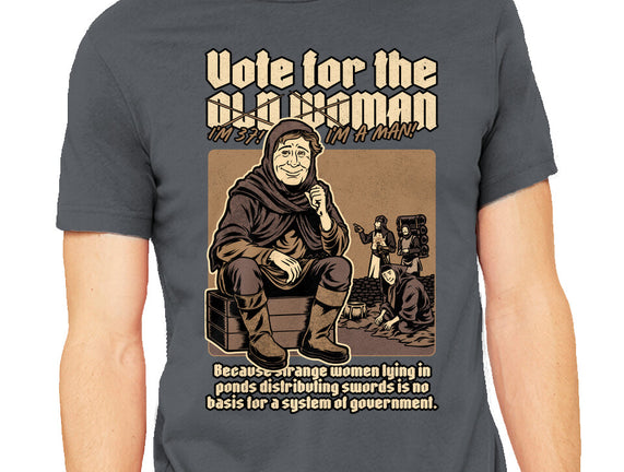Vote For Old Woman