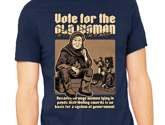Vote For Old Woman