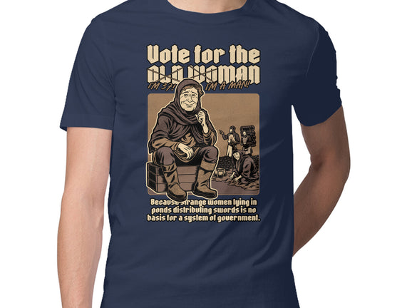 Vote For Old Woman
