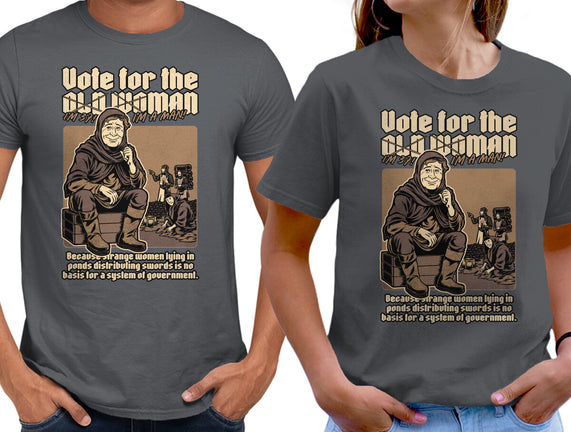Vote For Old Woman