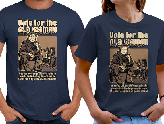 Vote For Old Woman
