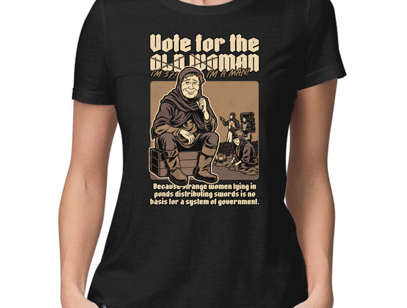 Vote For Old Woman