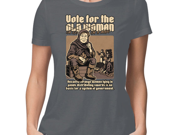 Vote For Old Woman