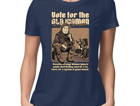 Vote For Old Woman