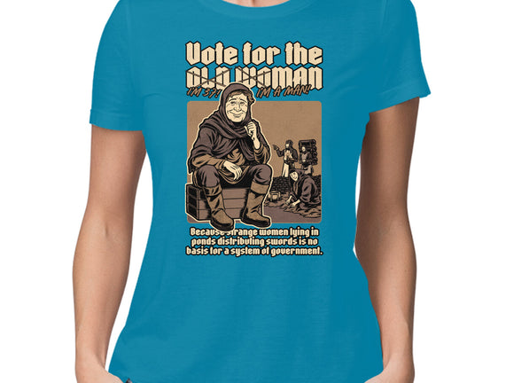 Vote For Old Woman