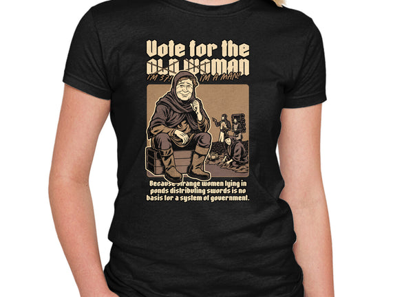 Vote For Old Woman