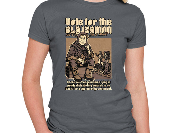 Vote For Old Woman
