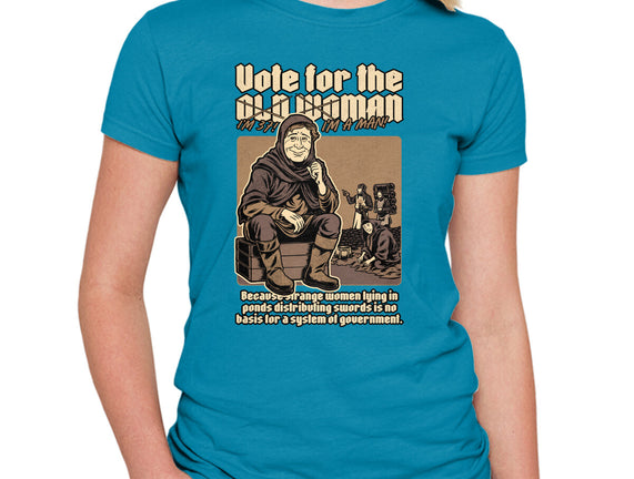 Vote For Old Woman