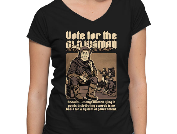 Vote For Old Woman