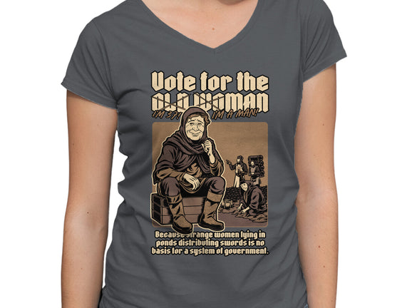 Vote For Old Woman