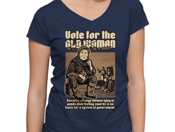 Vote For Old Woman
