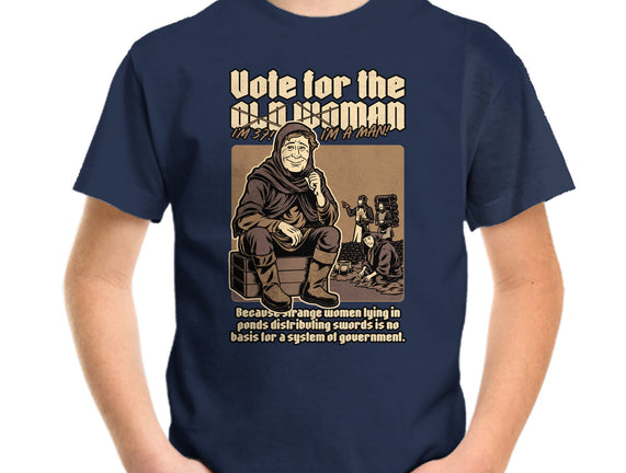 Vote For Old Woman