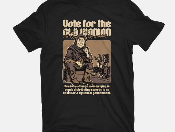 Vote For Old Woman