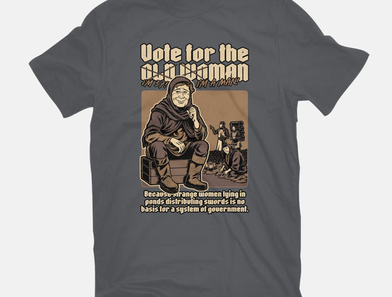 Vote For Old Woman