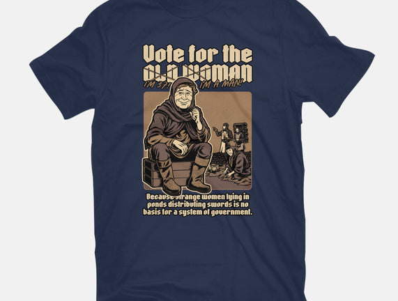 Vote For Old Woman