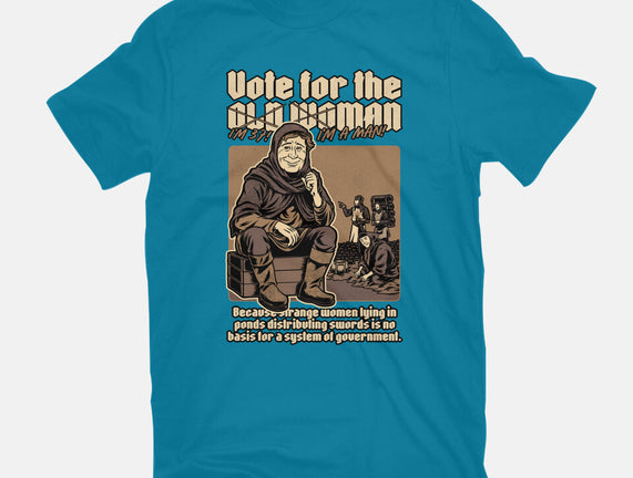 Vote For Old Woman