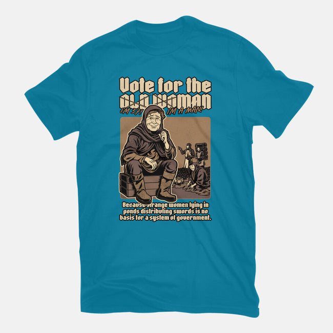 Vote For Old Woman-Mens-Basic-Tee-Studio Mootant
