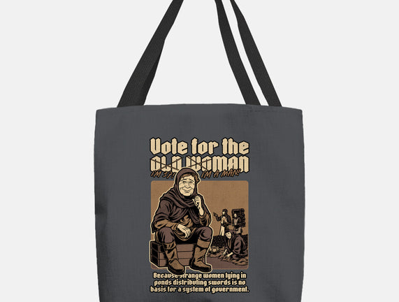 Vote For Old Woman