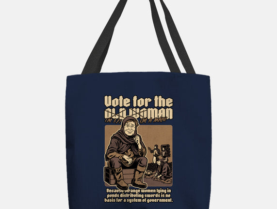 Vote For Old Woman