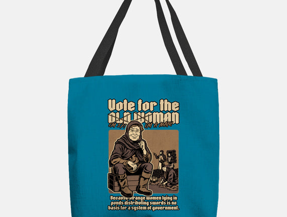Vote For Old Woman