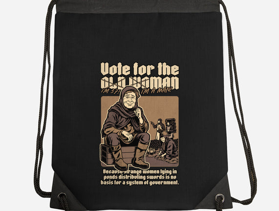 Vote For Old Woman