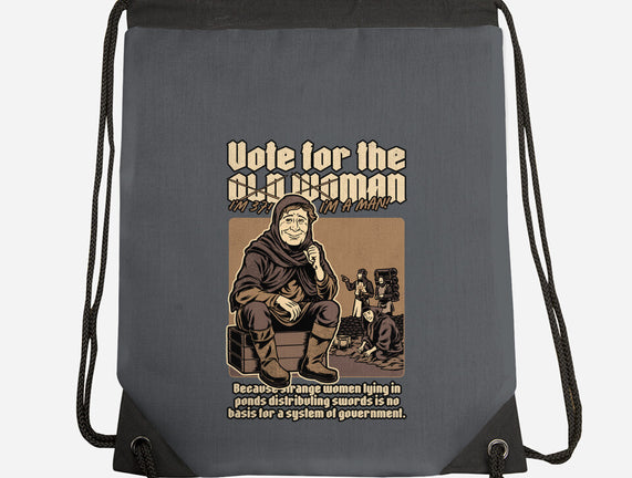 Vote For Old Woman
