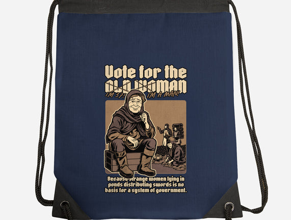 Vote For Old Woman