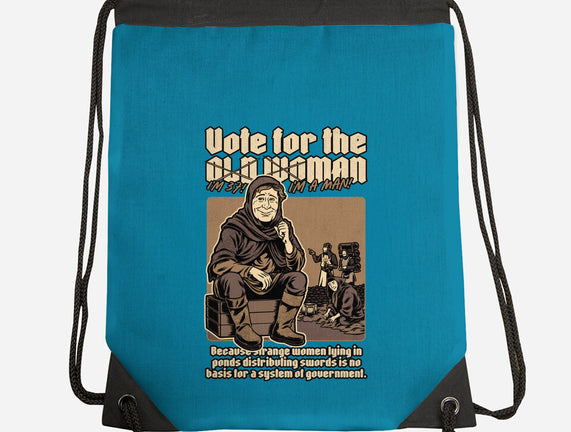 Vote For Old Woman