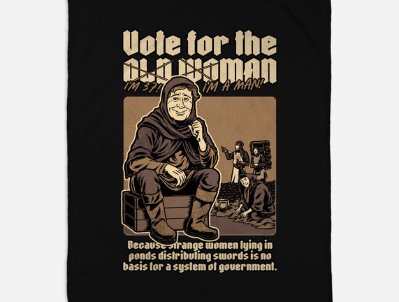 Vote For Old Woman