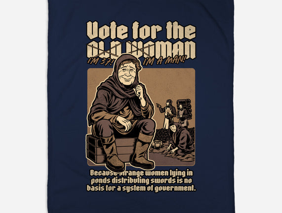 Vote For Old Woman