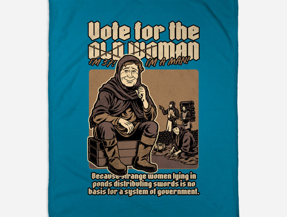 Vote For Old Woman