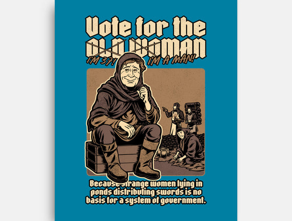 Vote For Old Woman