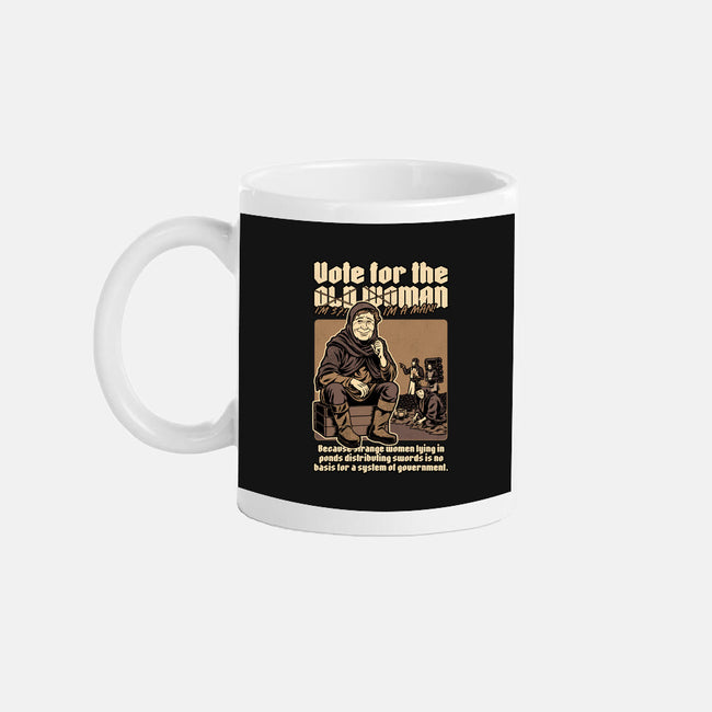 Vote For Old Woman-None-Mug-Drinkware-Studio Mootant
