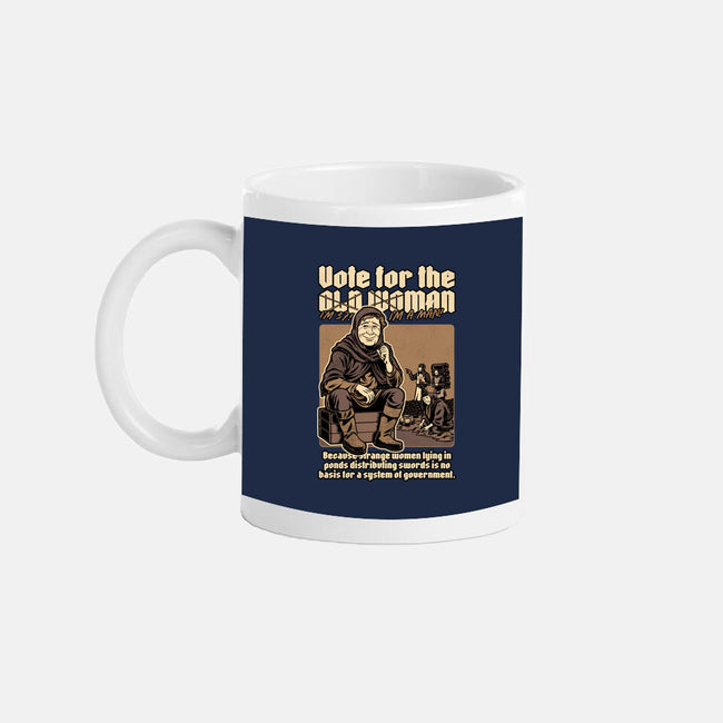 Vote For Old Woman-None-Mug-Drinkware-Studio Mootant
