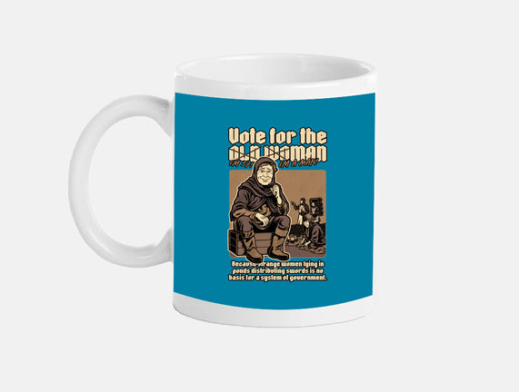 Vote For Old Woman