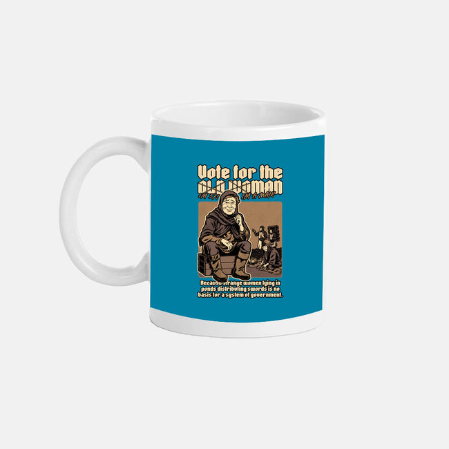 Vote For Old Woman-None-Mug-Drinkware-Studio Mootant